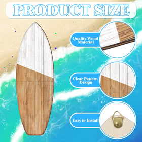 Yookeer folding surfboard wall art for flexible layouts and easy storage