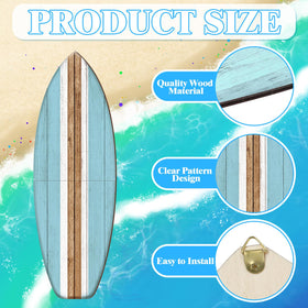Yookeer folding design surfboard wall decor for easy storage
