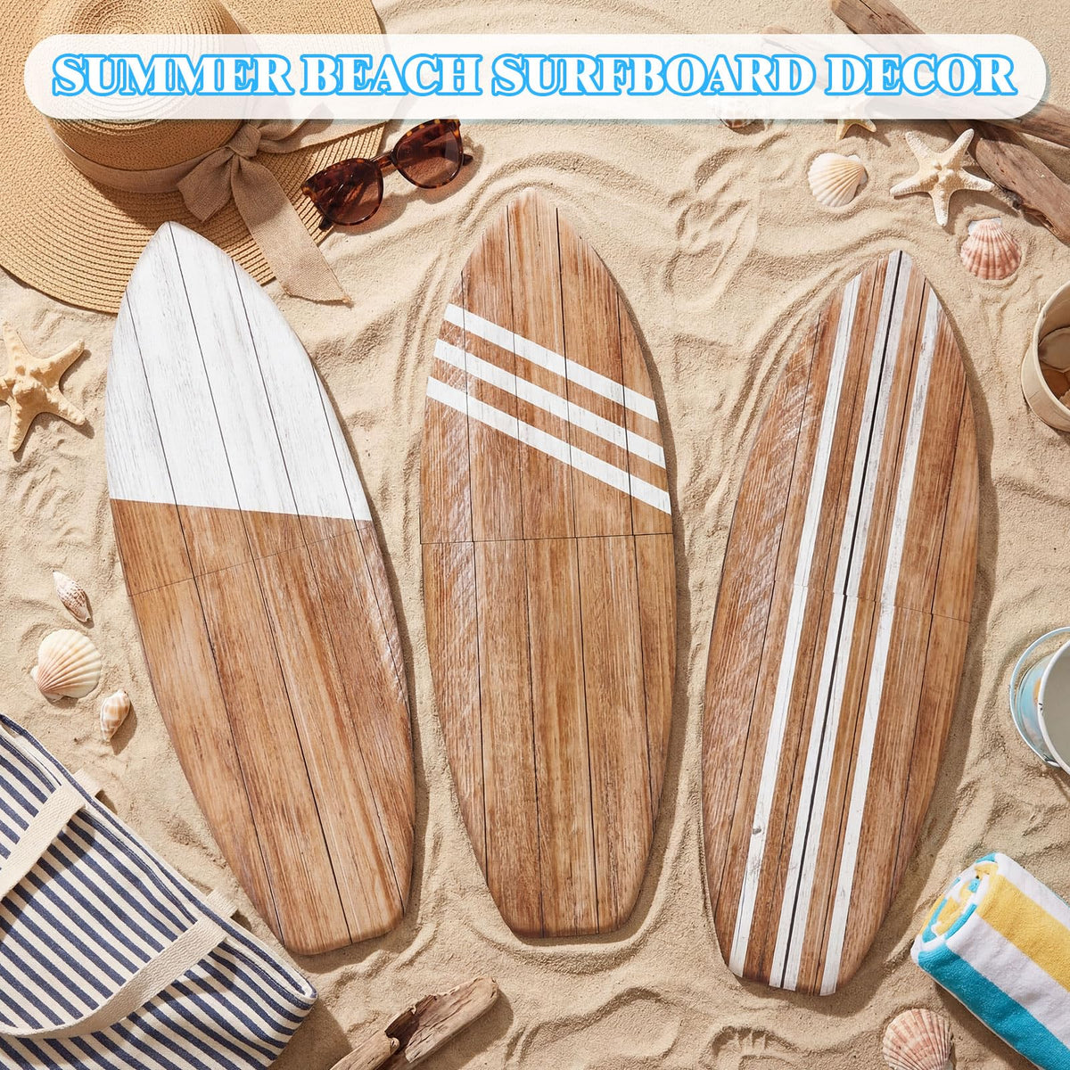 Yookeer triangular hooks for simple wall mounting of surfboard decor