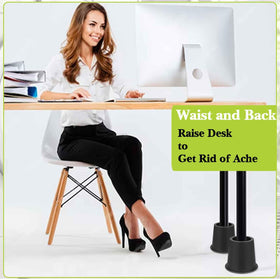 Yookwutar dorm riser 4 inch easy install under furniture