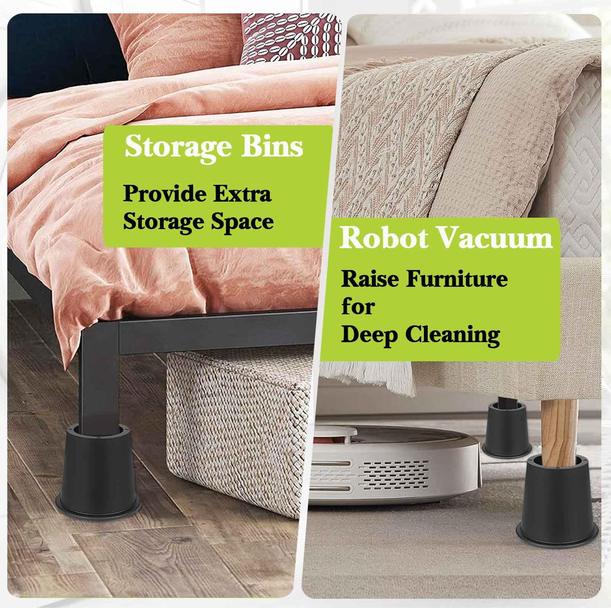 Yookwutar sofa riser 4 inch makes standing easier and safer