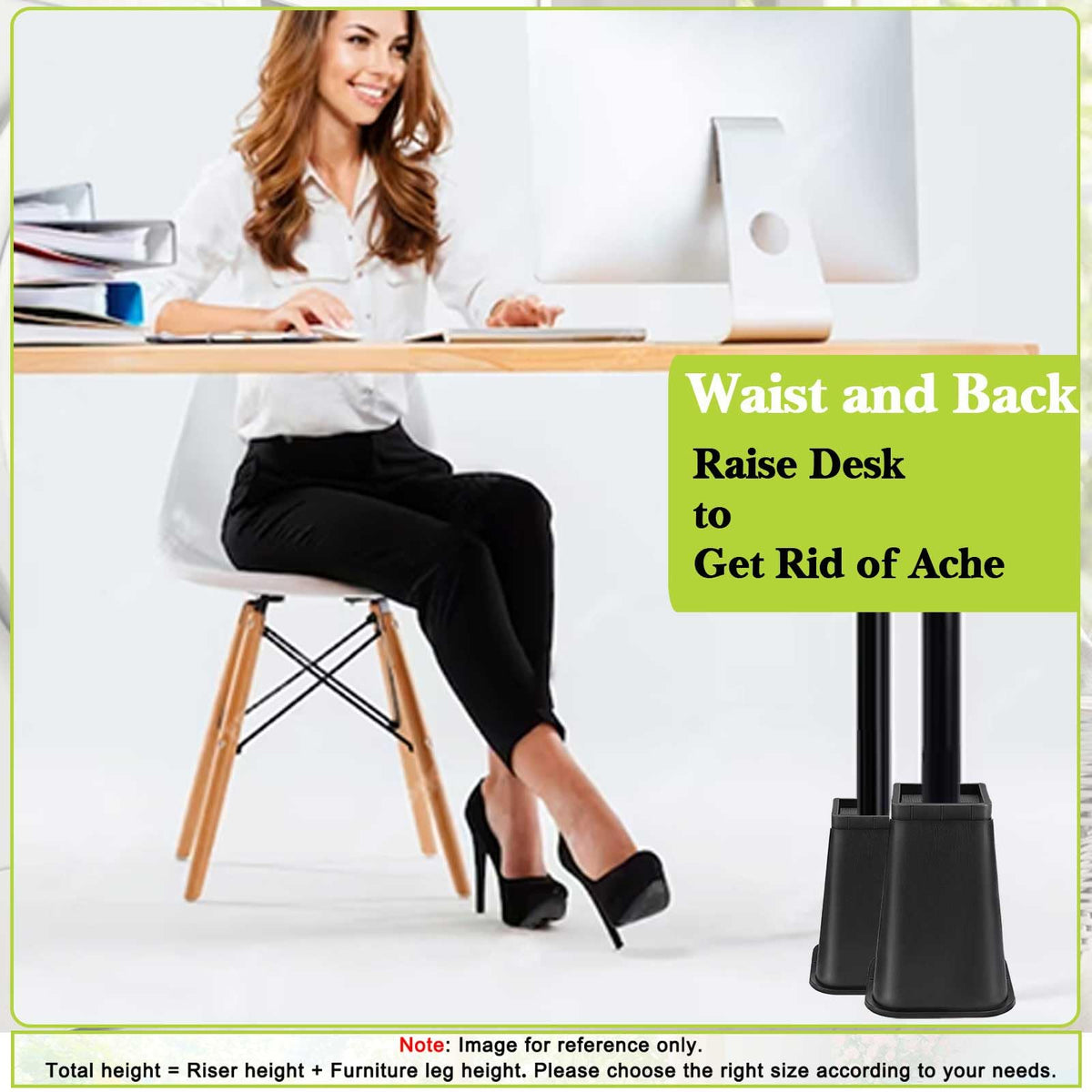 Yookwutar versatile riser fits many furniture types.