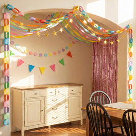 YooNotee paper strips provide versatile garland options for crafts.