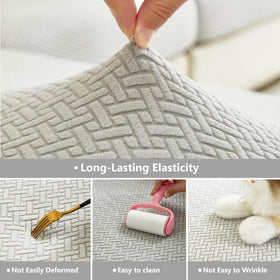 Yoovat cushion cover protecting cushions from pet hair and wear
