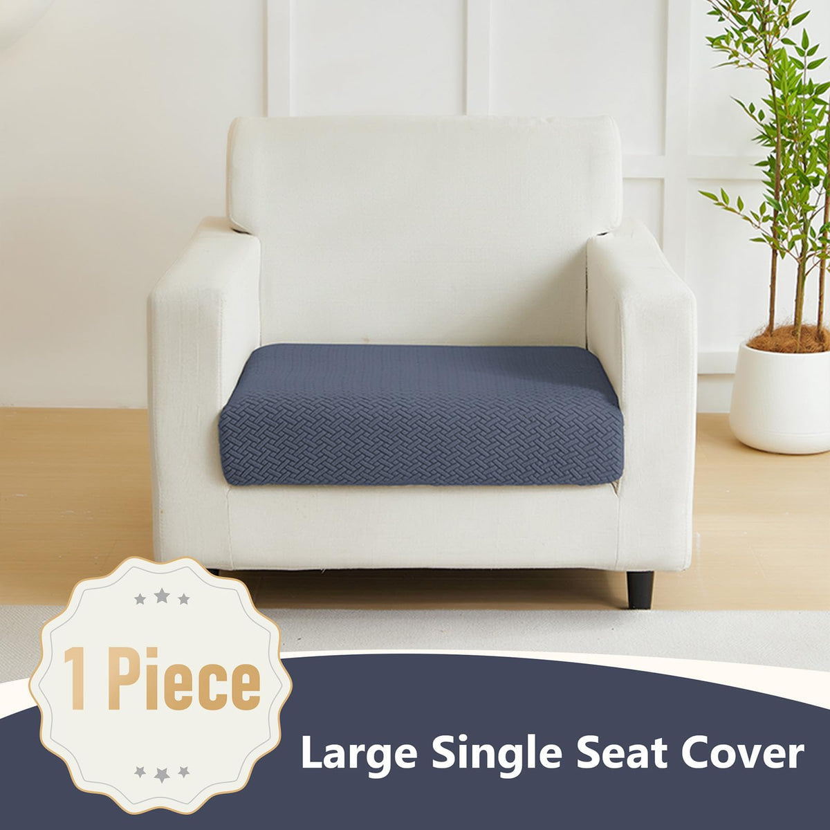 Yoovat 360-degree protection cover blocks stains and pet hair from all sofa angles