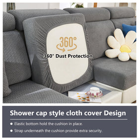 Yoovat cushion cover is machine washable for easy cleaning and maintenance.