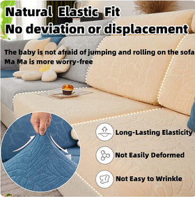 Versatile universal fit works for most sectional or single-seat cushions.