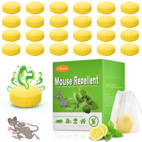 YOOYHHOME mouse repellent package with peppermint scent deters rodents