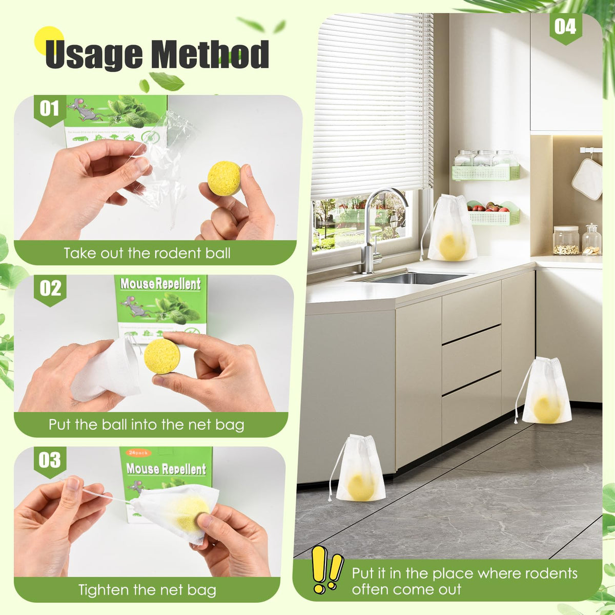 YOOYHHOME pet-safe deterrent helps keep homes pest-free