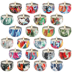 YOROXRG 24-fragrance candles offer varied scents for cozy home ambiance.