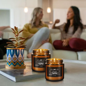 YOROXRG candle centerpiece for parties enhances ambience with warm glow