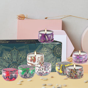 YOROXRG fragrance collection shows 24 varieties for mood-setting ambiance at home.