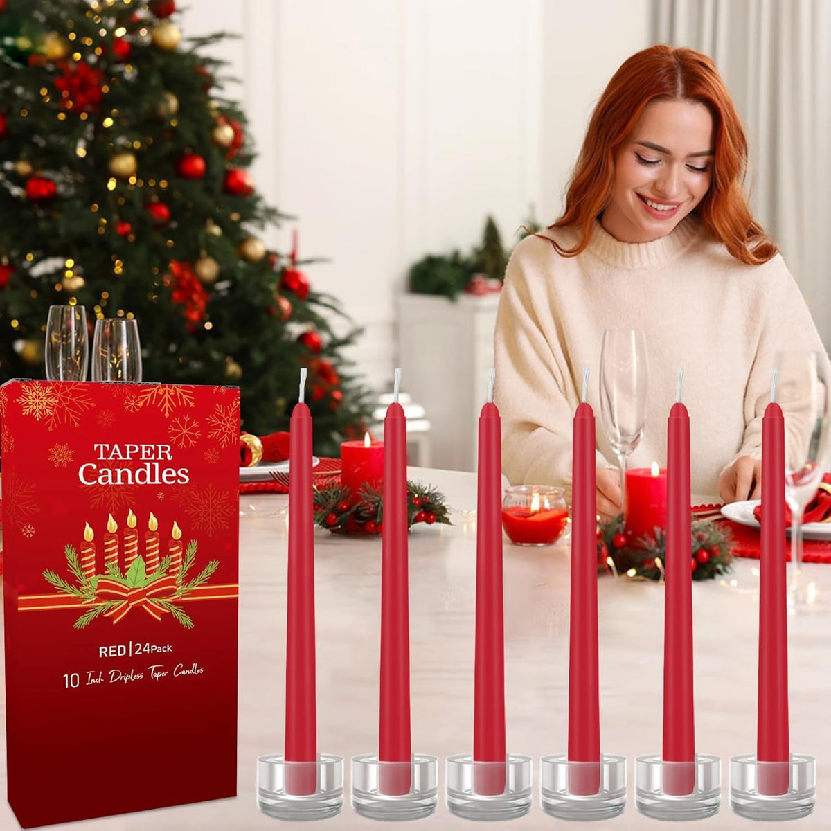 Gift-ready YOROXRG candle box for celebrations and gifts.