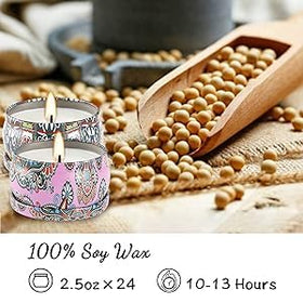 YOROXRG home decor candle for bedroom, bathroom, or table centerpiece.