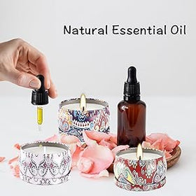 YOROXRG long burn time per candle supports extended fragrance sessions.