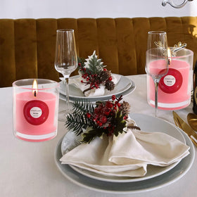 YOROXRG bergamot candle delivers bright citrus notes for energizing rooms