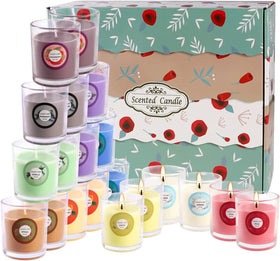 YOROXRG vanilla candle provides warm sweetness for cozy spaces