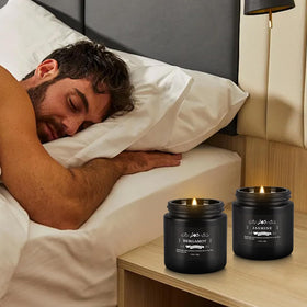 YOROXRG lemon fragrance candle freshens living spaces