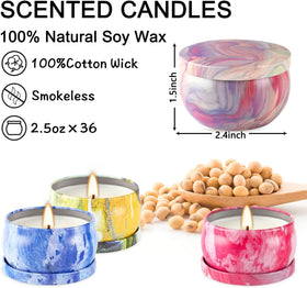 YOROXRG spa and yoga ambiance candles for relaxation