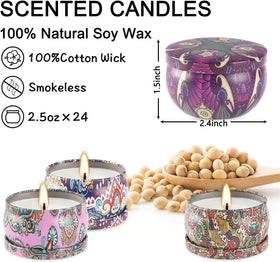 YOROXRG spa or yoga studio ambiance with calming scented candles.