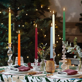 YOROXRG ten-inch taper candles sized for standard holders