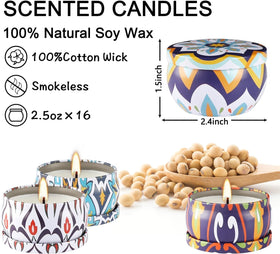 YOROXRG fig travel tin candle offers cozy sweetness for reading corners