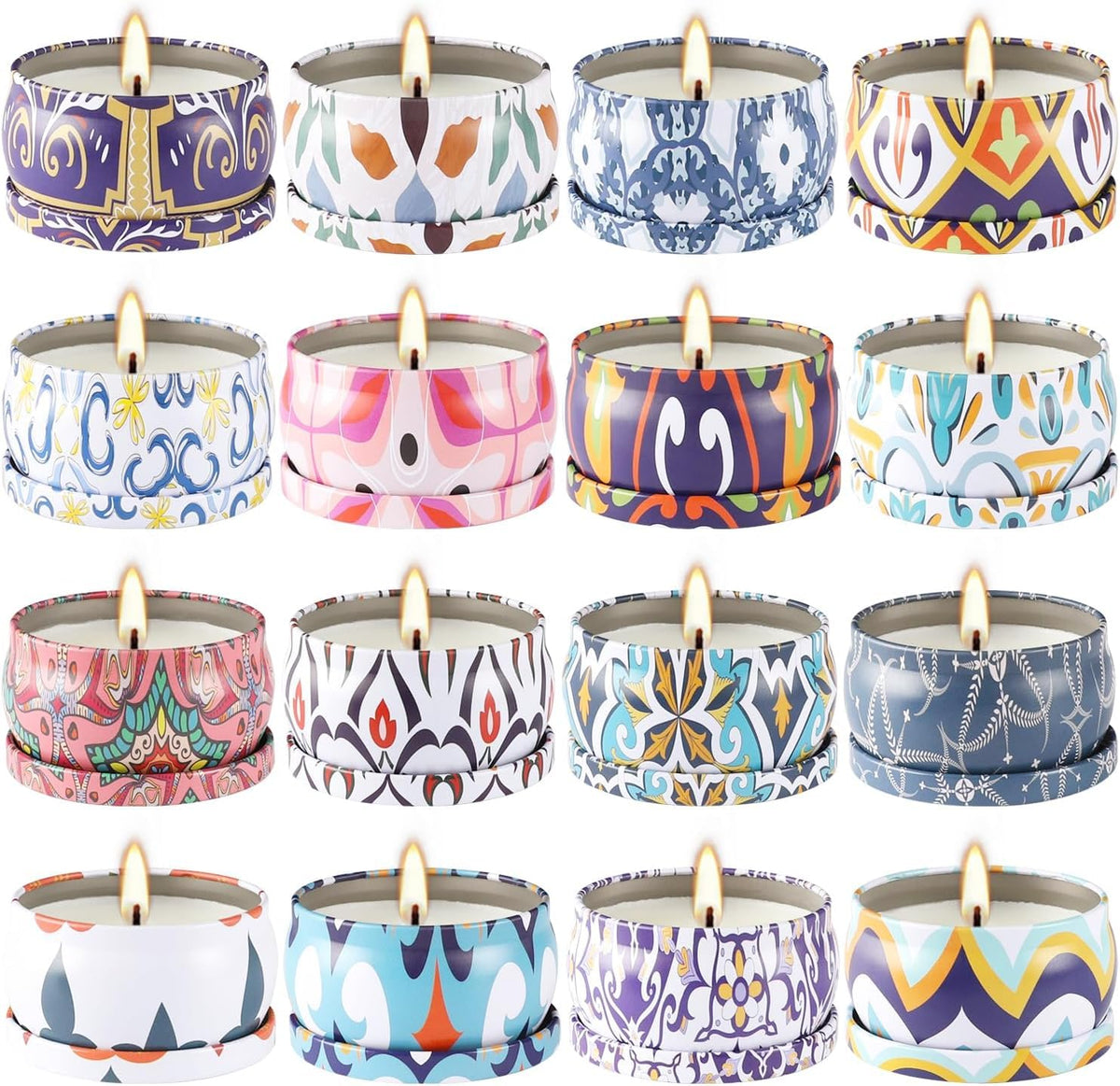 YOROXRG vanilla travel tin candle creates cozy evenings and warm ambiance