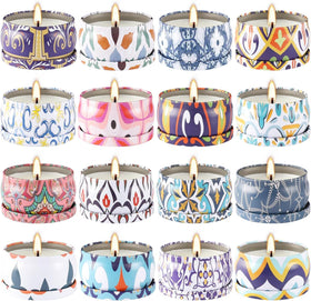 YOROXRG vanilla travel tin candle creates cozy evenings and warm ambiance