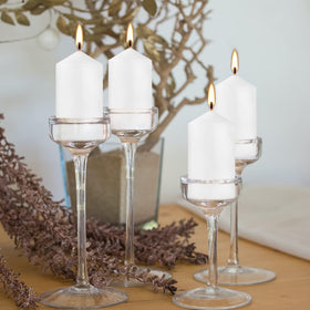 YOROXRG unscented pillar candles for fragrance-free spaces.