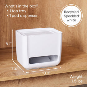 YouCopia SinkSuite side view highlights secure non-slip base for under-sink use.
