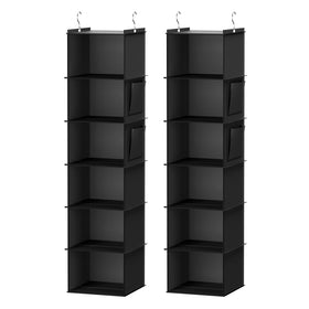 YOUDENOVA hanging closet organizer packaging shows durable materials for long-term storage.