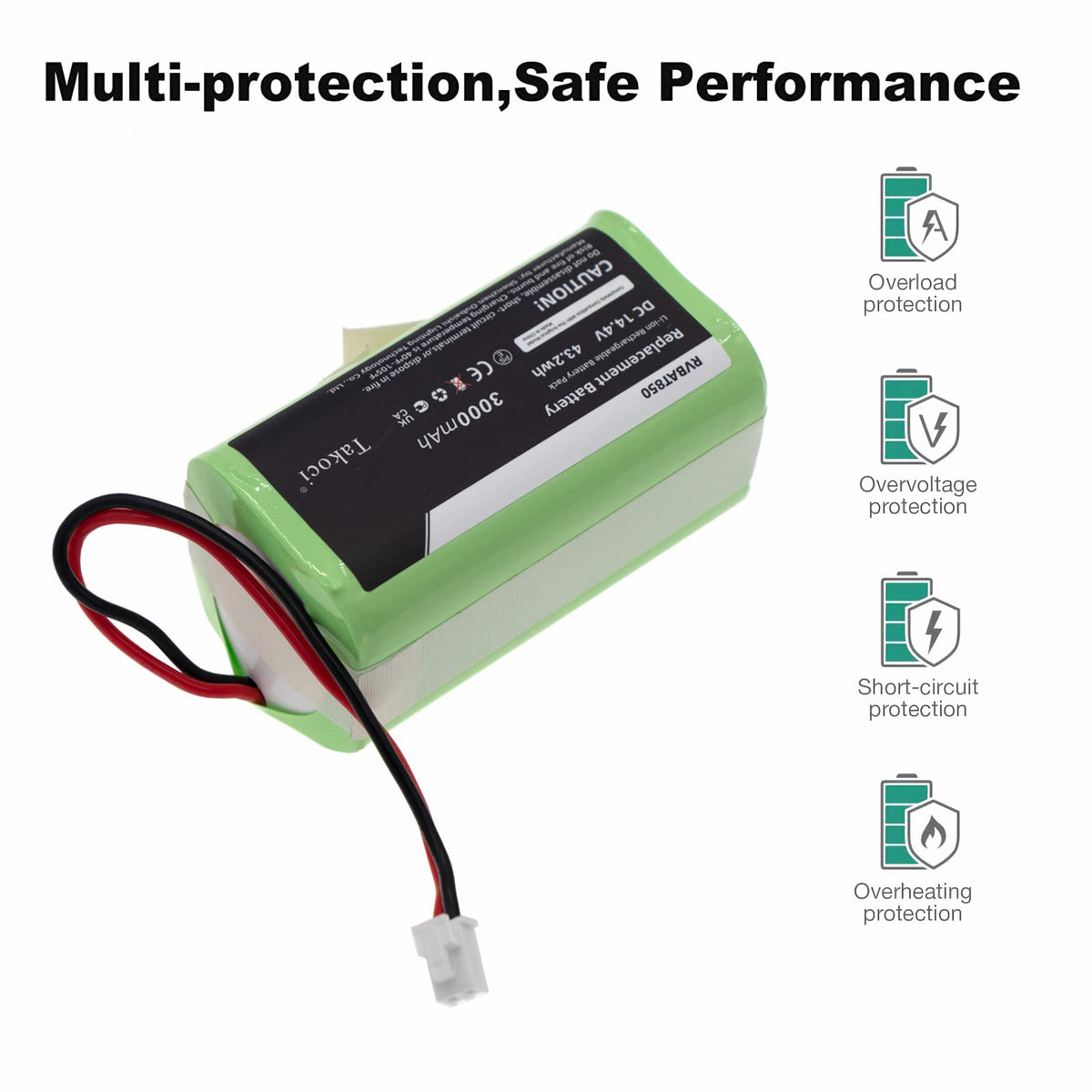 Youejoeq Shark RVBAT850 packaged-in-box convenient replacement kit
