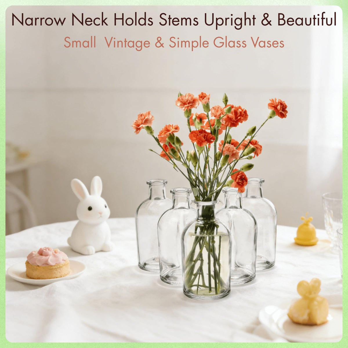 YOUEON DIY-friendly bud vase for creative decor projects