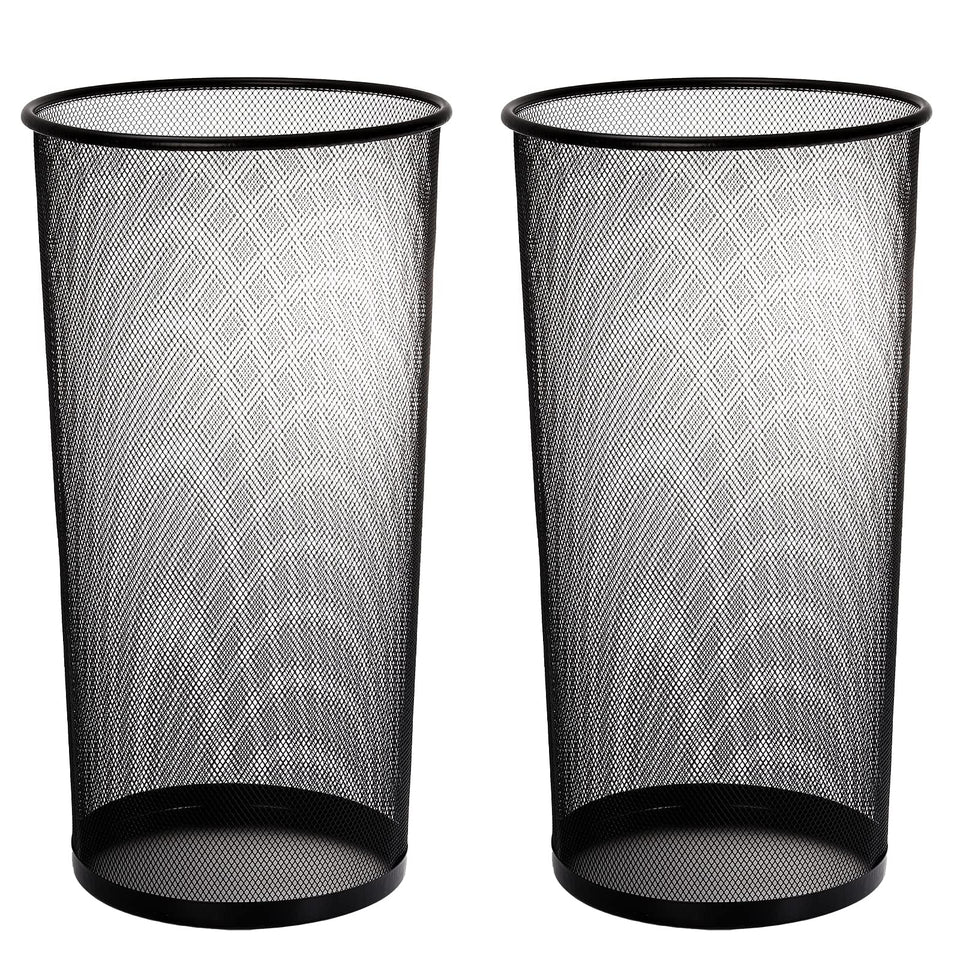 The Youeon two-pack umbrella holder seen from the top view, ideal for spacious entryways.