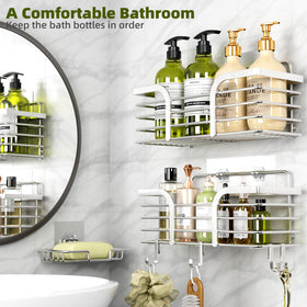 Yougai Shower Caddy soap holder, keeps soap dry and accessible.