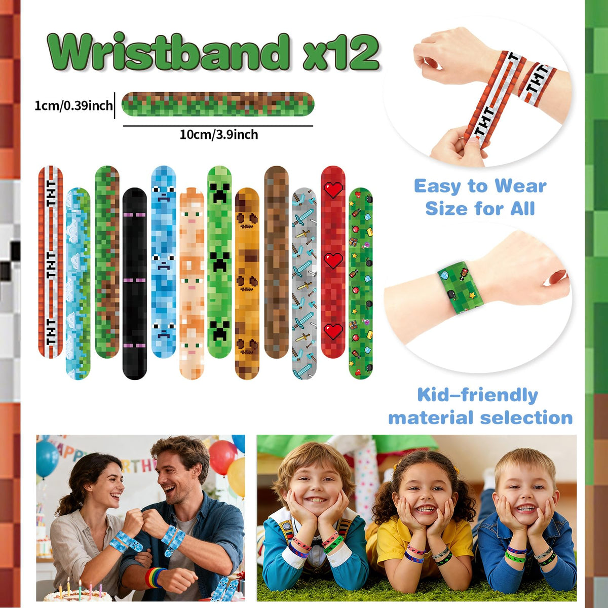 Youkali Pixel Theme keychains create memorable take home keepsakes.