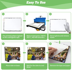 YOUKE OLA DIY frame supporting heat transfer for durable prints