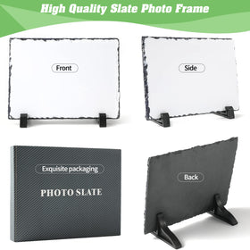 YOUKE OLA durable slate rock frame resists deformation and preserves color