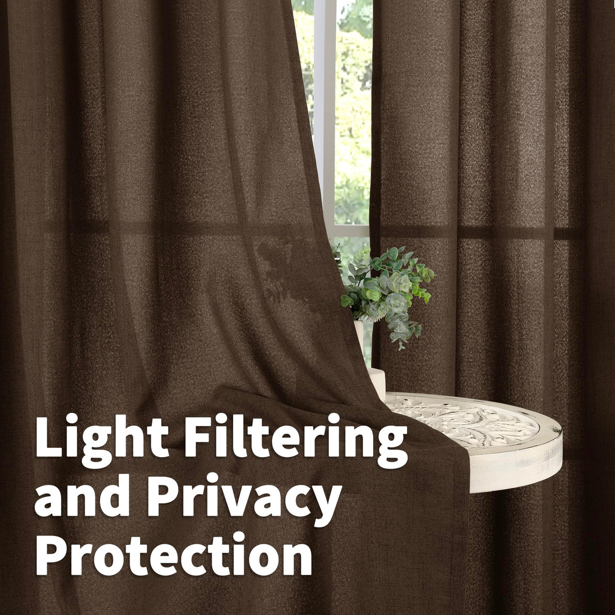 YoungsTex curtains diffuse daylight for gentle illumination in living spaces.