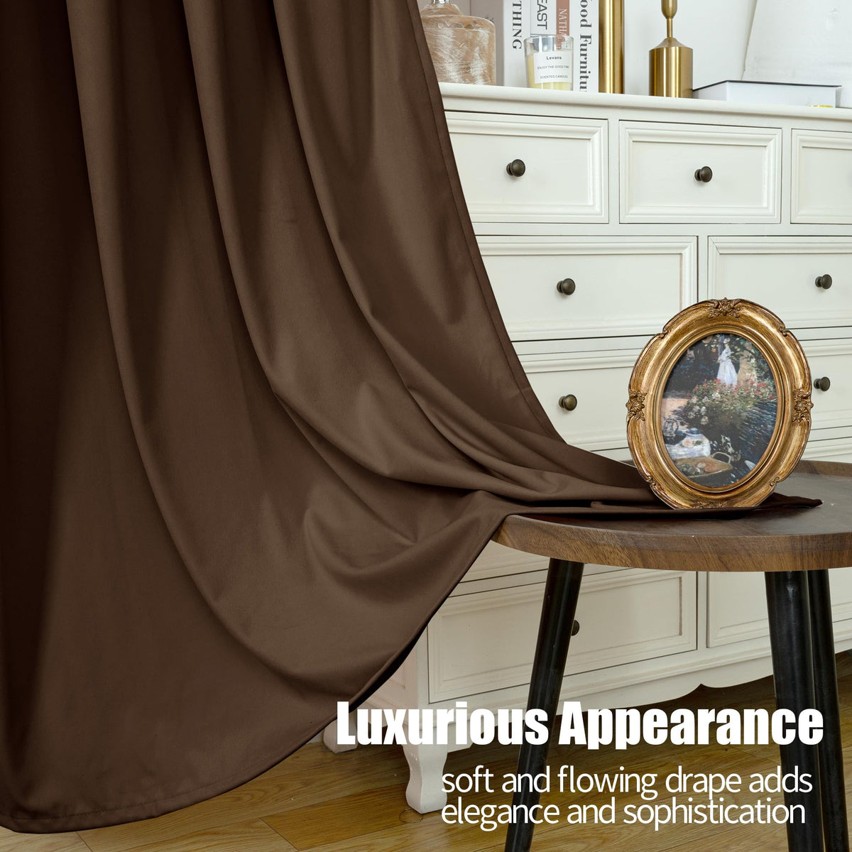 YoungsTex velvet curtains provide thermal insulation for comfortable rooms