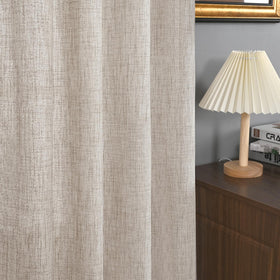 YoungsTex easy-hang curtains glide on rods for quick room refresh.