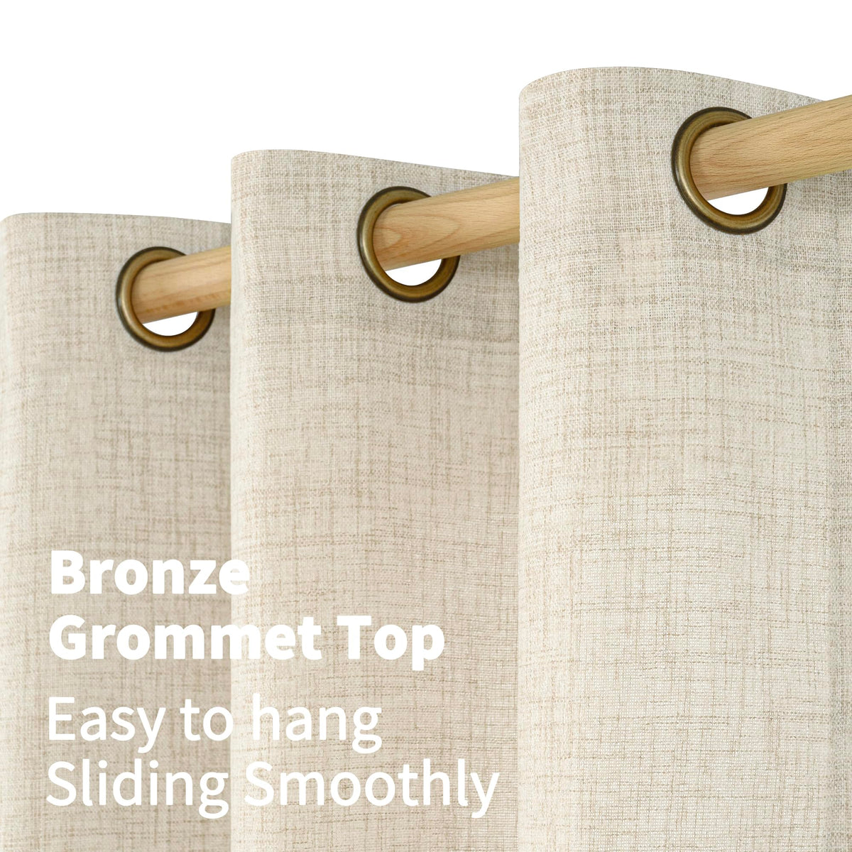 Diffused light reduces glare while keeping air flow with YoungsTex curtains.