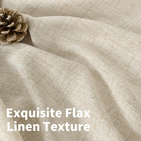 YoungsTex curtains suited for dining, living room, or bedroom with a textured linen look.
