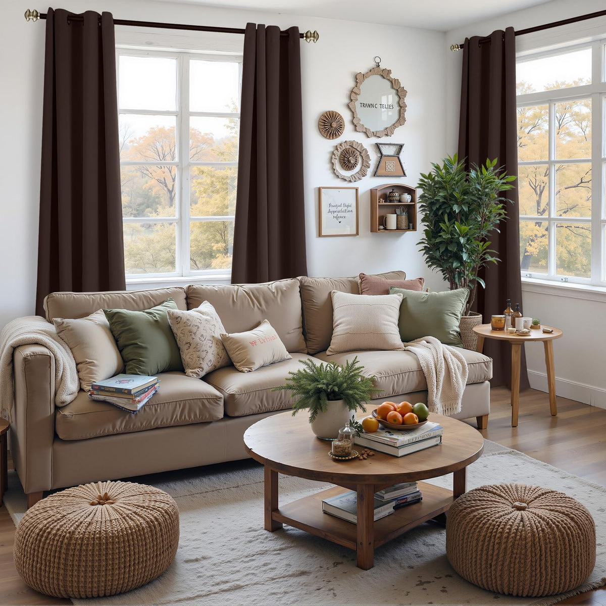 YoungsTex thermal insulated curtains balance room temperature for comfort