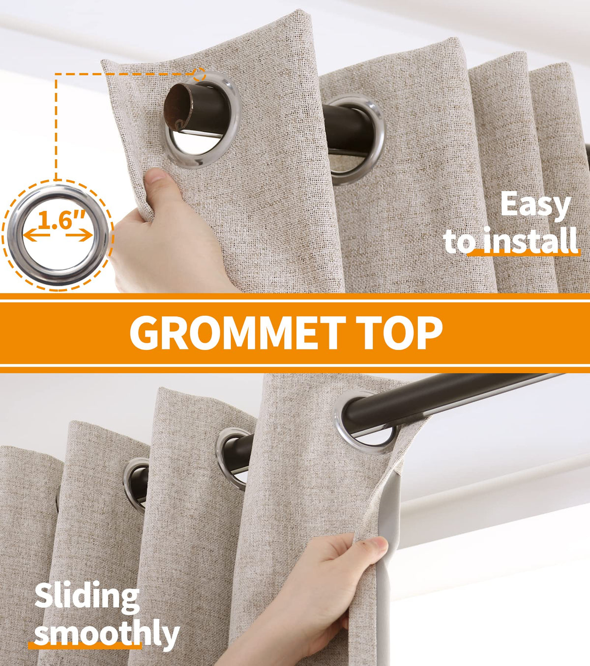 YoungsTex curtains demonstrate thermal insulation balancing room temperature