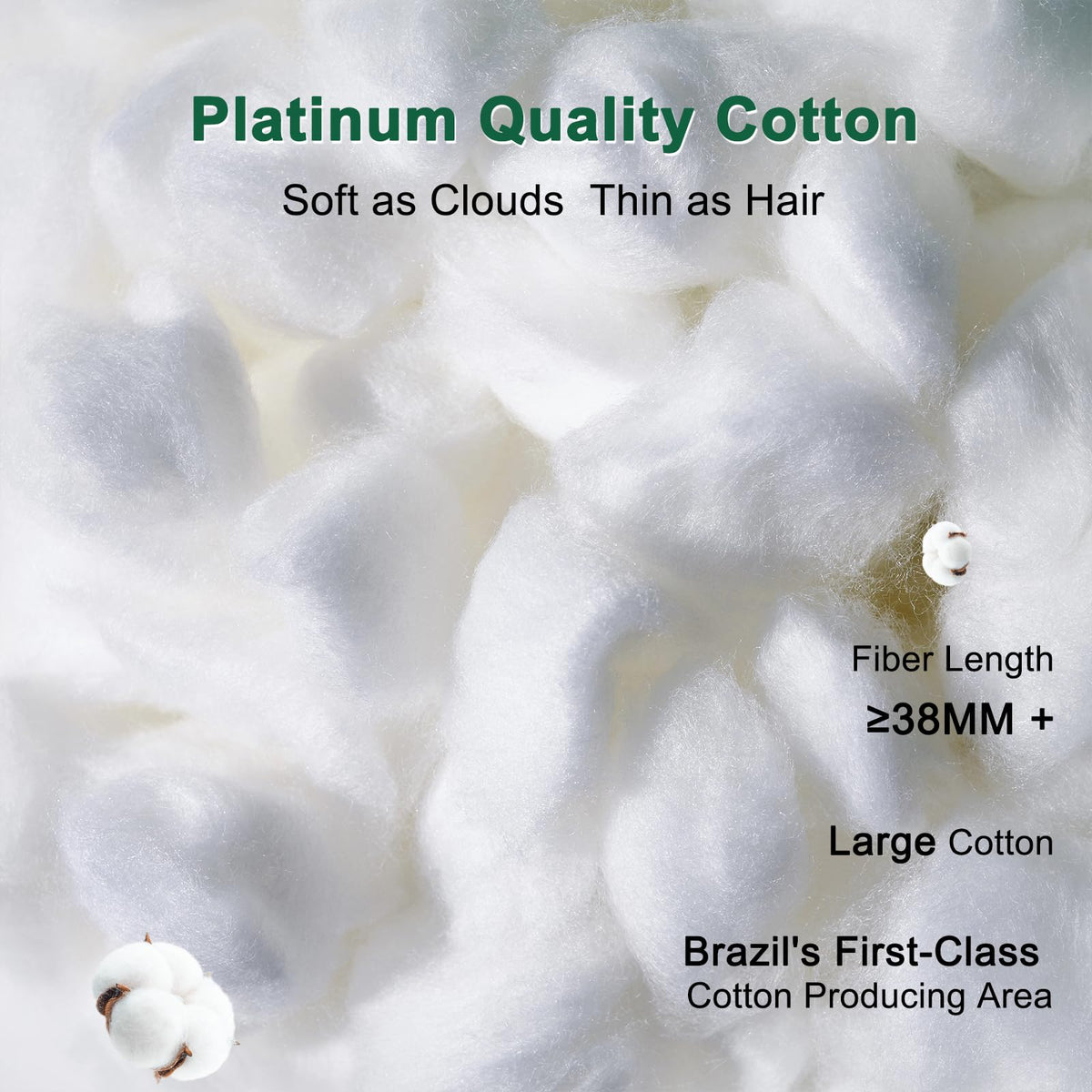 Your Moon cotton-side B provides skin-friendly support for quiet, restful sleep.