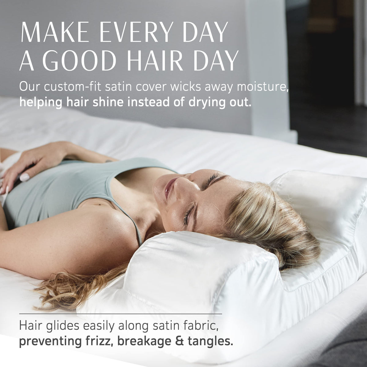 YourFacePillow ergonomic neck and spine alignment for restful back sleeping