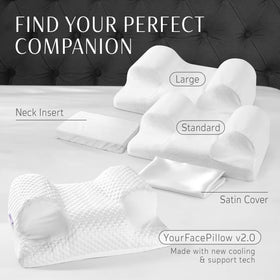 YourFacePillow satin case easy to remove and clean for daily use