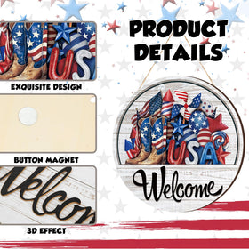 Yousoontic welcome sign seasonal themes pack demonstrating versatile holiday use