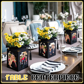 Youyole durable display box helps create memorable student decor for ceremonies.